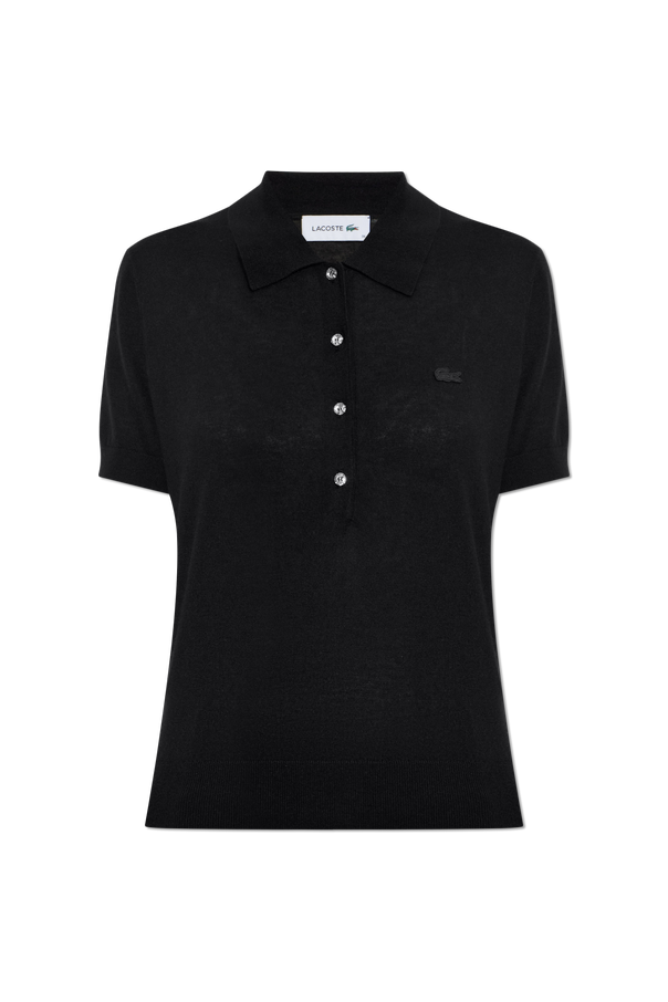 Polo shirt with logo patch od Lacoste