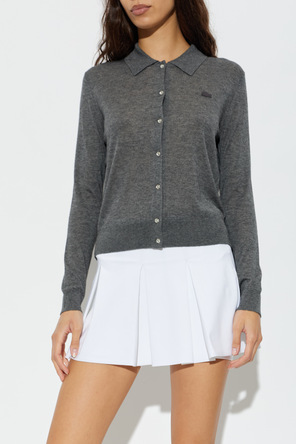 Lacoste Cardigan cu emblemă cu logo