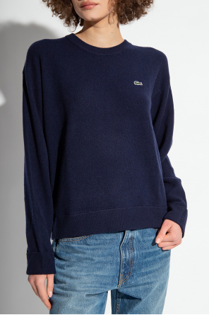 lacoste sun Wool sweater with logo