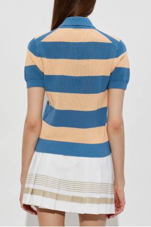 Lacoste Striped pattern polo