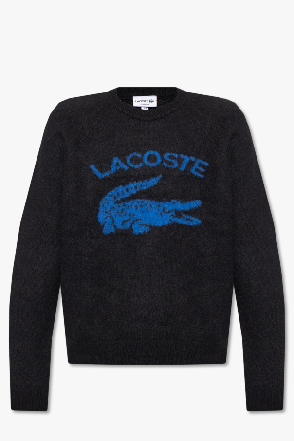 Lacoste Lacoste logo-embroidered high-neck sweatshirt