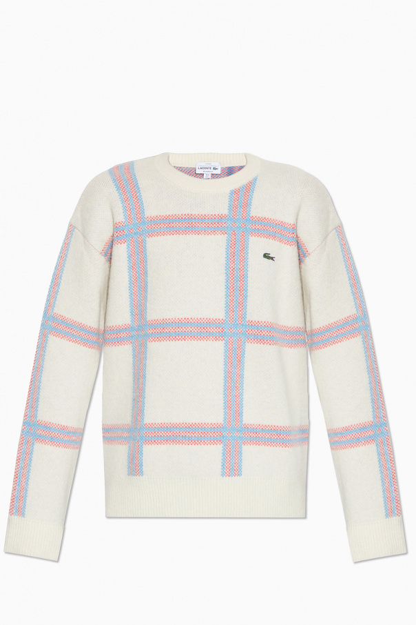 Lacoste Checked sweater