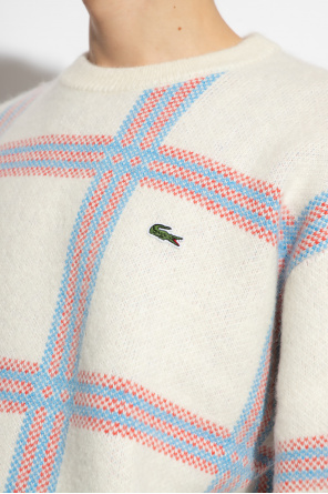 lacoste nf3618ya Checked sweater