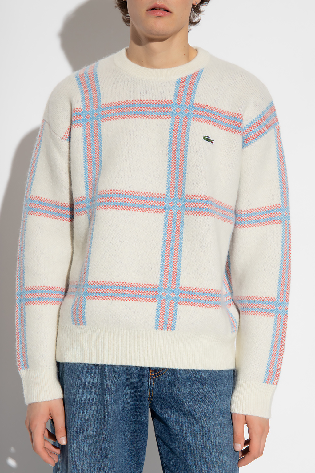 Lacoste Checked sweater