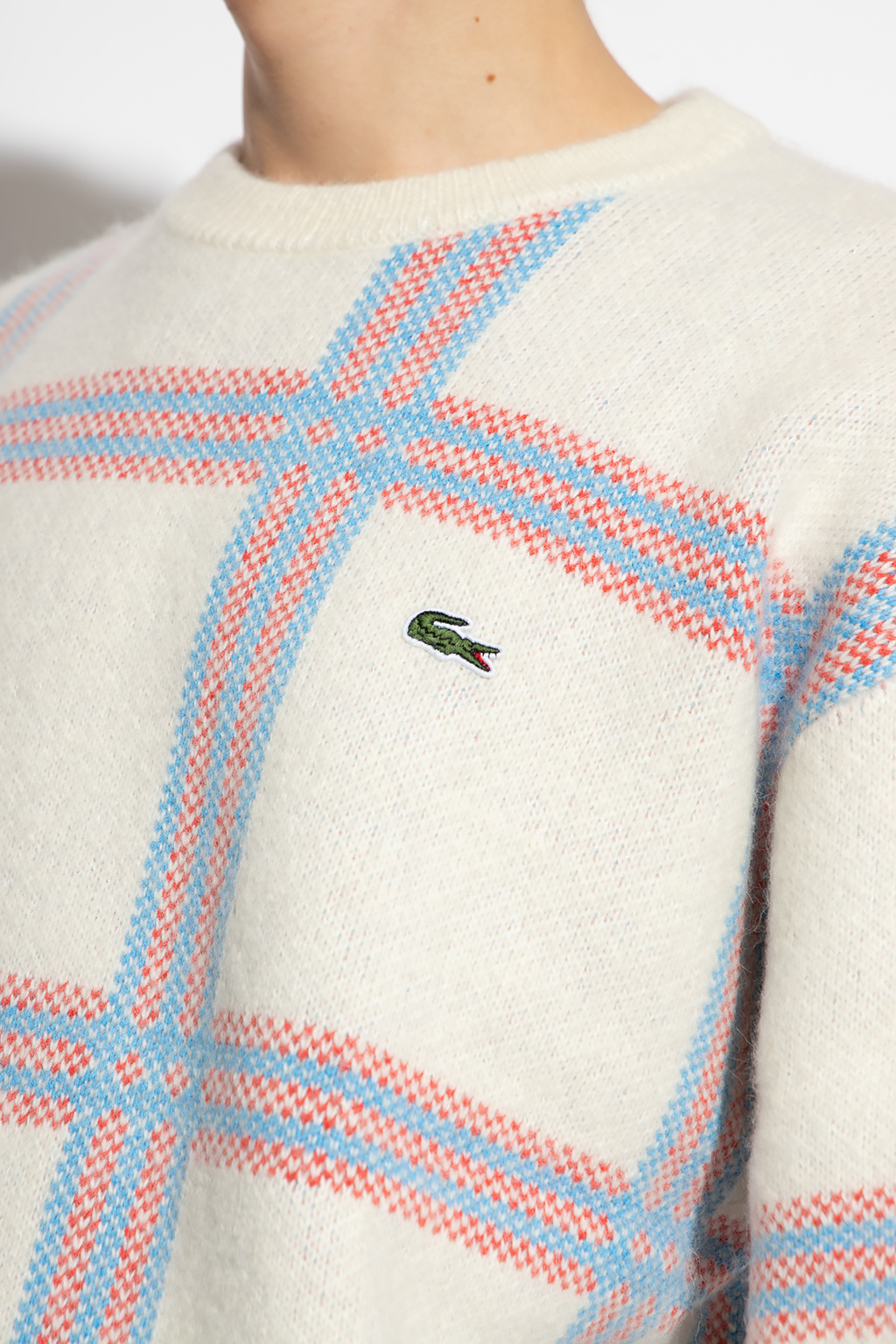 Lacoste Checked sweater