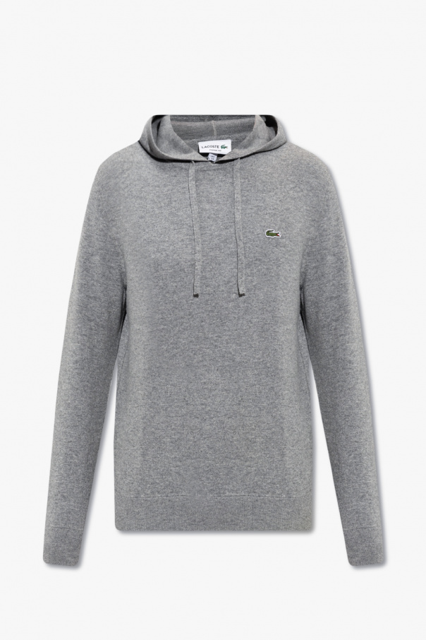 Lacoste Hoodie with logo patch