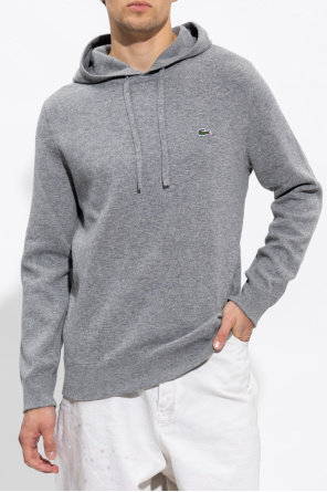 Lacoste Hoodie with logo patch