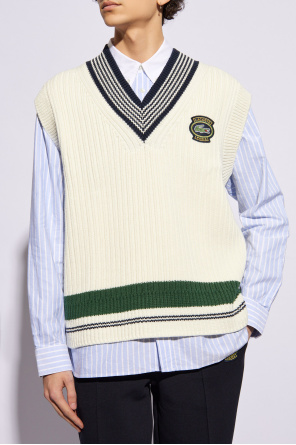 Lacoste Vest with patch