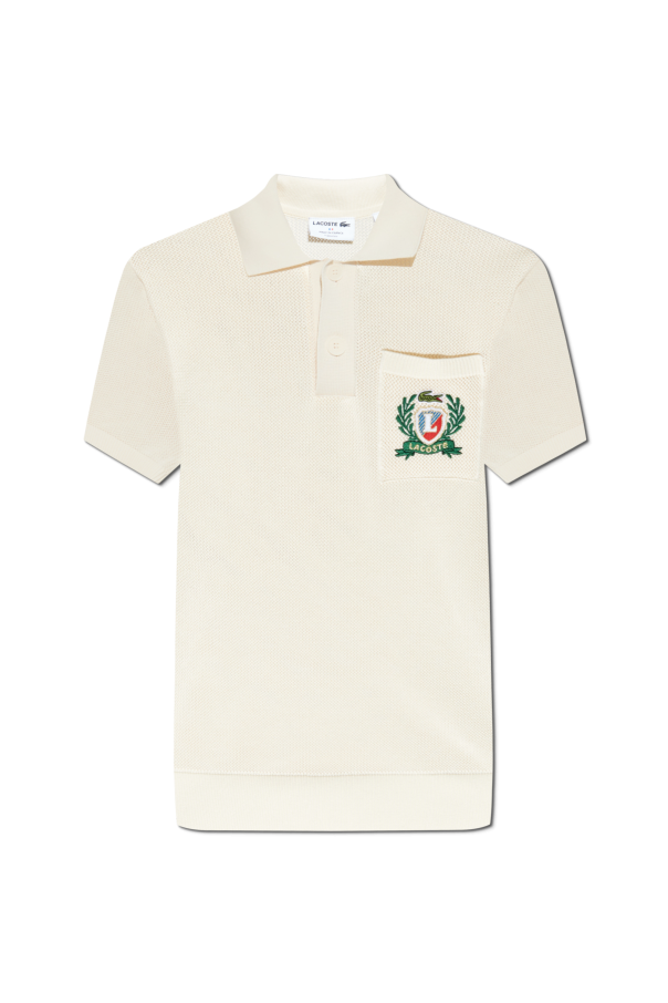 Lacoste Polo mit Logo
