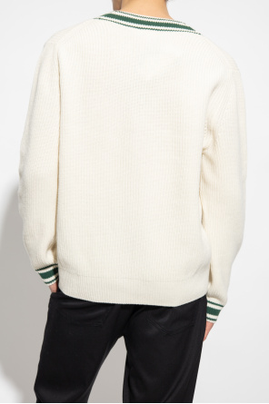 Lacoste Wełniany sweter