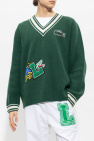 Lacoste GREEN Wool sweater