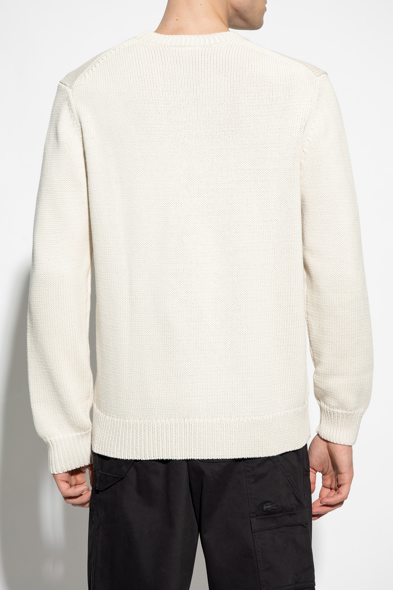 Lacoste Cotton sweater with logo