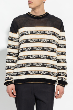 Balmain Striped sweater