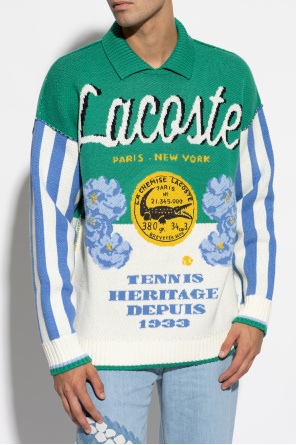 Lacoste Sweater with Wool Finish