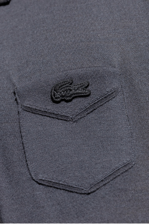LACOSTE RUNWAY Wool polo with long sleeves