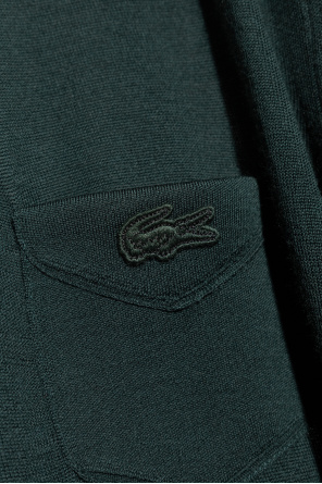 LACOSTE RUNWAY Wollpolo mit langen Ärmeln