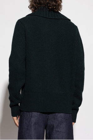 LACOSTE RUNWAY Wollpullover mit weitem Kragen