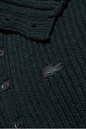 LACOSTE RUNWAY Wollpullover mit weitem Kragen