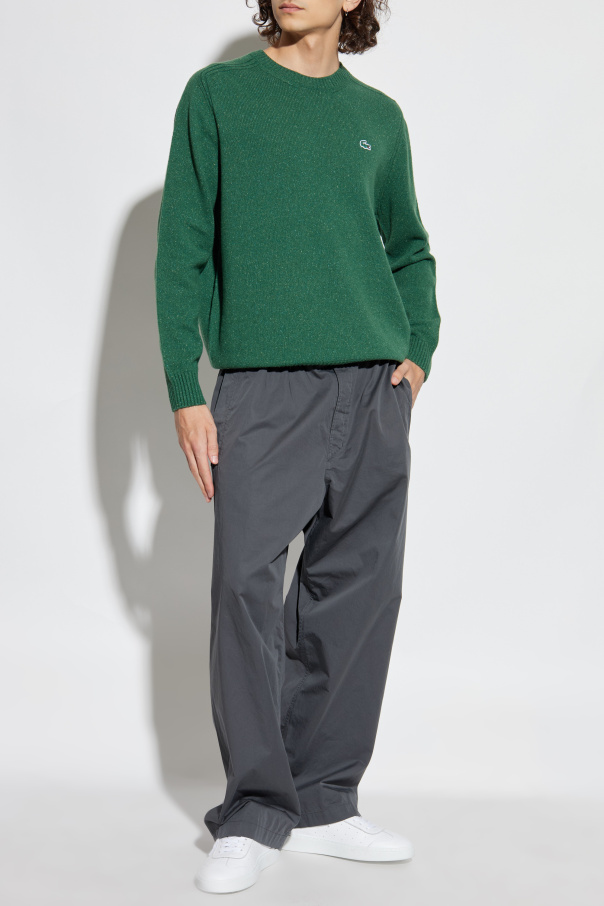 Lacoste Suéter con parche de logo