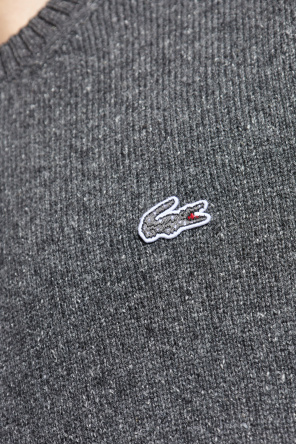 Lacoste Suéter con parche con logo