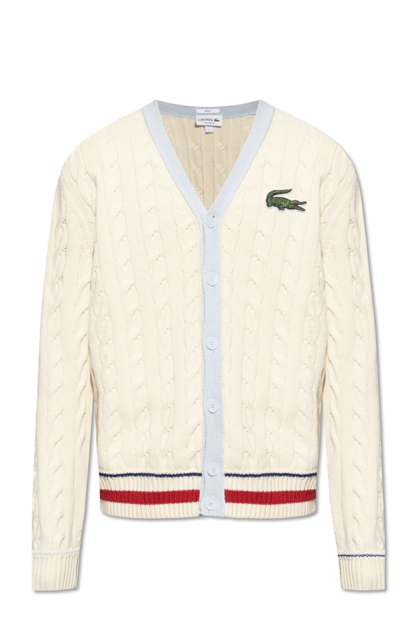 Lacoste Cardigan with logo