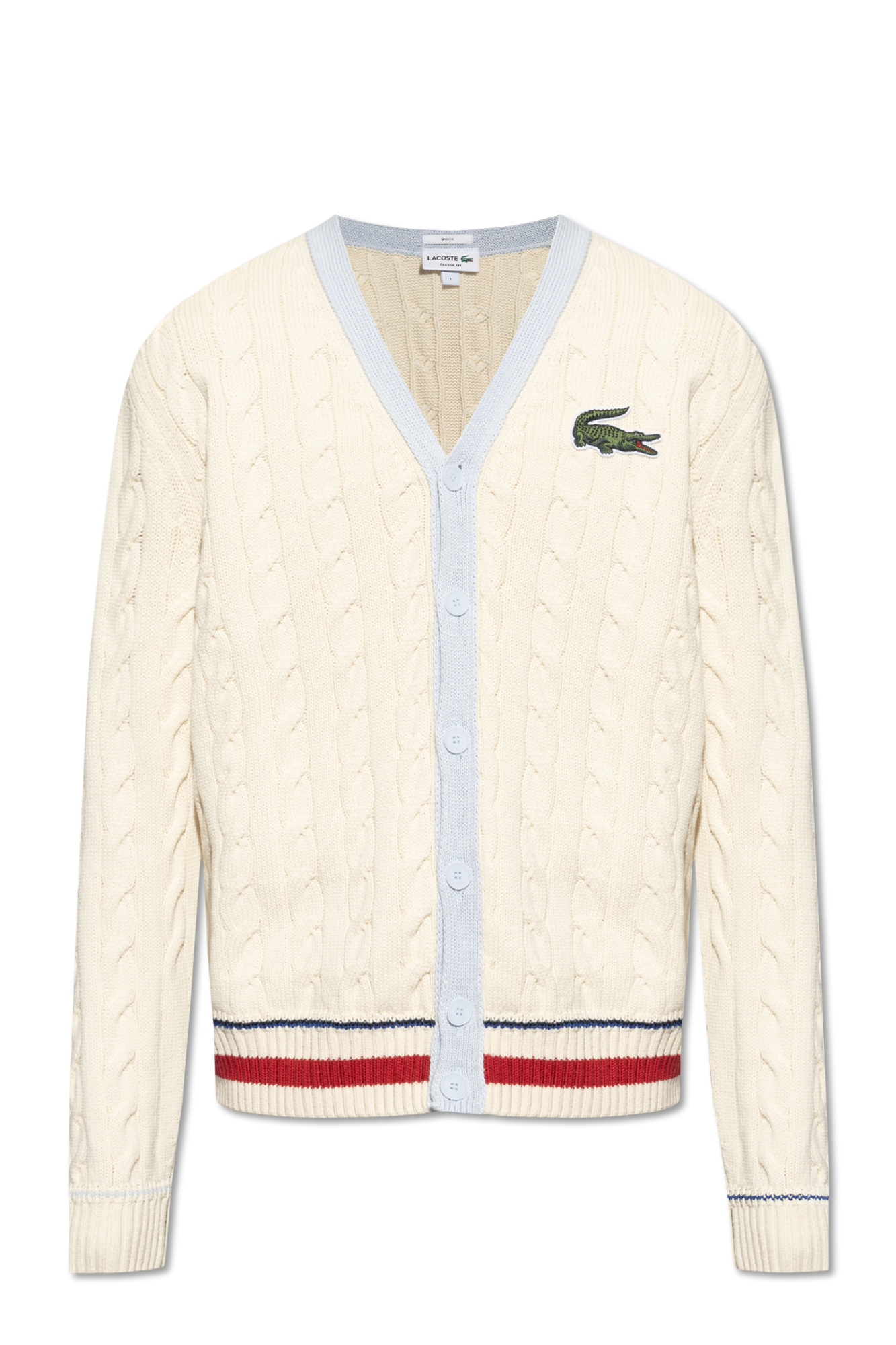 Lacoste Чоловічі шкіряні кеди lacoste чорний