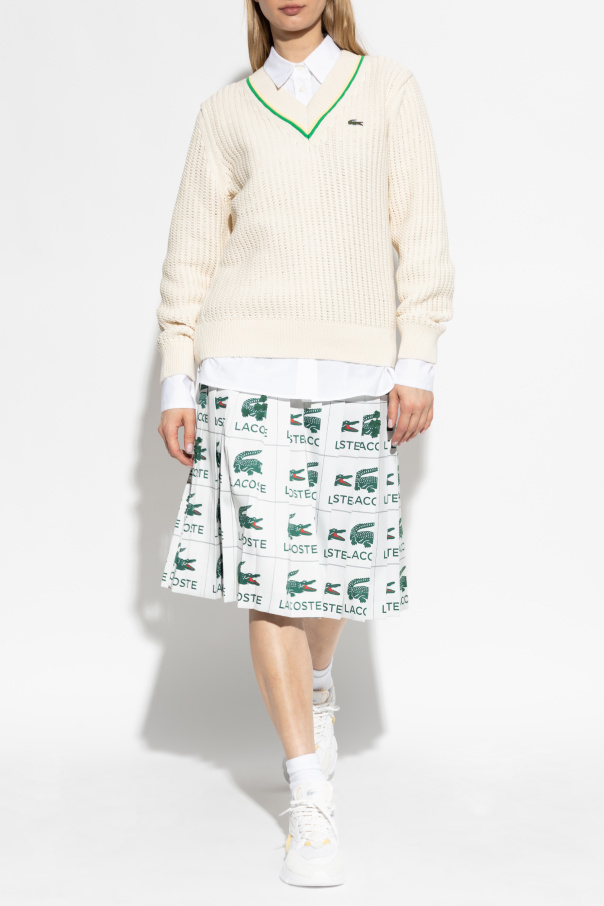 Lacoste V-neck sweater