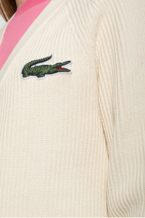 Lacoste NH1115FG Cardigan with logo