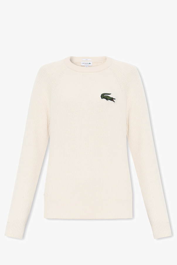 lacoste Tonal Sweater with logo