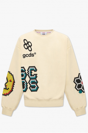 Printed sweatshirt od GCDS