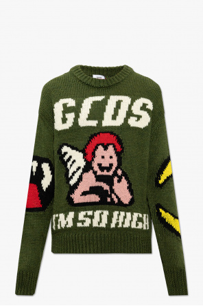 Patterned sweater od GCDS