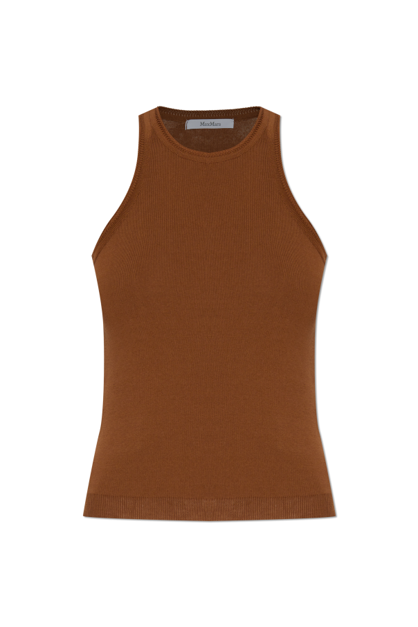 Max Mara Ärmelloses Top ‘Arnes’