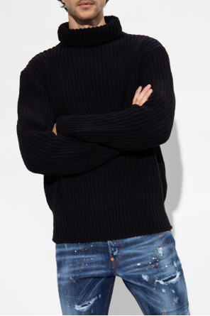 Amiri Knitted turtleneck sweater