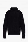 Versace Jeans Couture Sweatshirt mit Logo-Print Schwarz