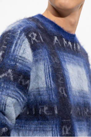 Amiri Checked Barrow sweater