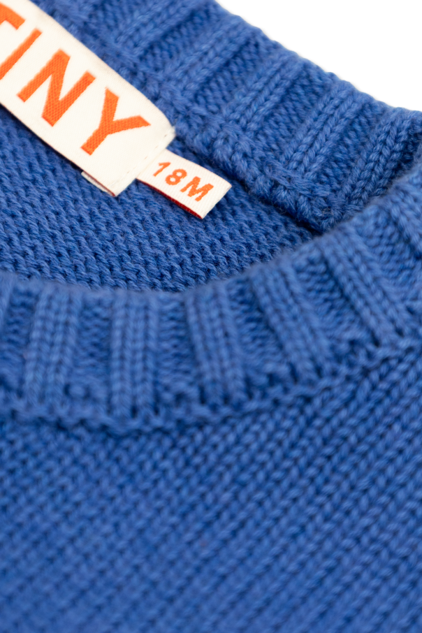 Tinycottons Cardigan mit Kaninchenmotiv