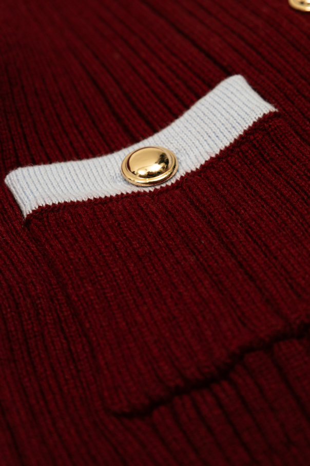 Self-Portrait Kids Ribbed cardigan