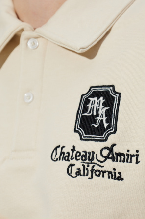 Amiri Polo sweatshirt with logo