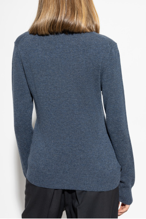 Comme des Garçons Play Suéter con cuello en V