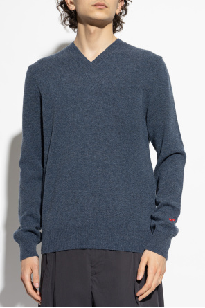 Comme des Garçons Play Suéter con cuello en V