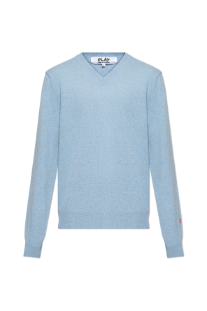 Suéter de cuello en v od Comme des Garçons Play