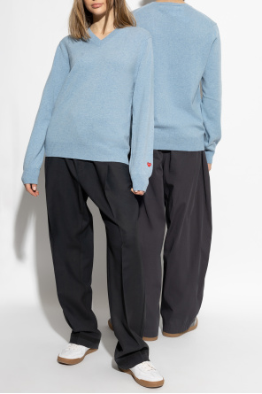 Suéter de cuello en v od Comme des Garçons Play