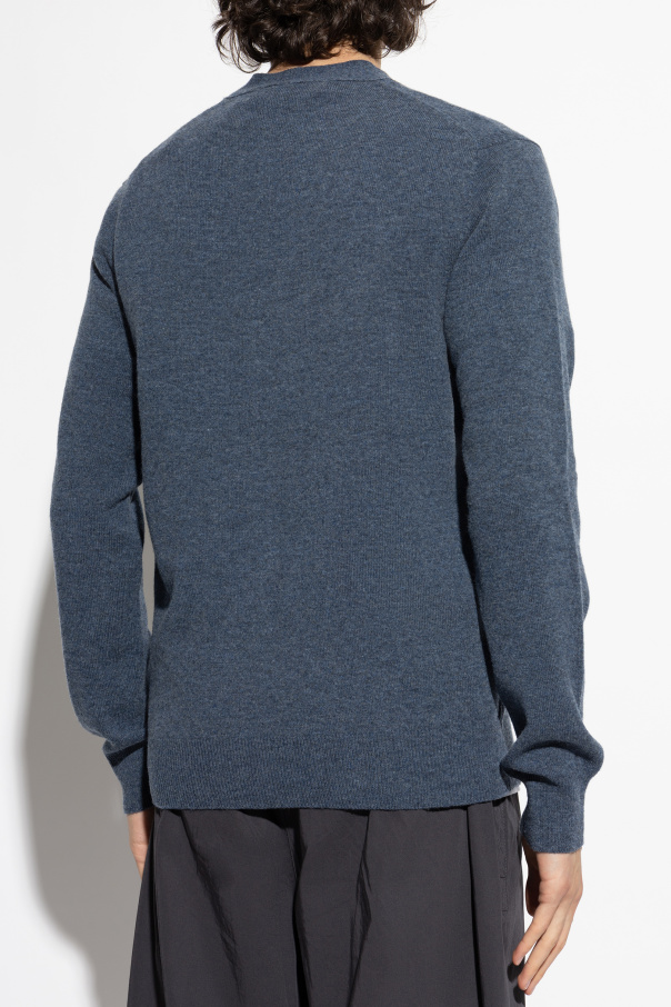 Comme des Garçons Play Cárdigan con parche de logo