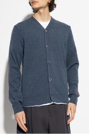 Comme des Garçons Play Cárdigan con parche de logo