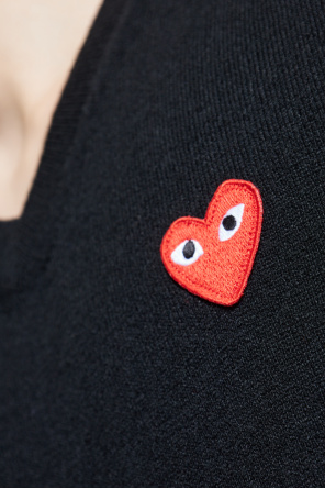 Comme des Garçons Play V-neck jumper