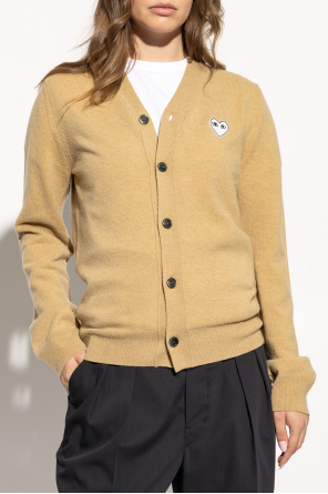 Comme des Garçons Play Wool Cardigan