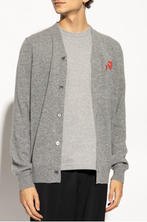 Comme des Garçons Play Wool Cardigan