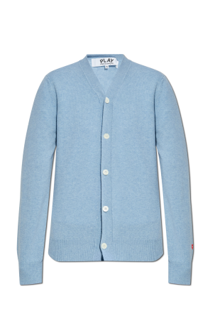 Kardigan z naszywką z logo od Comme des Garçons Play