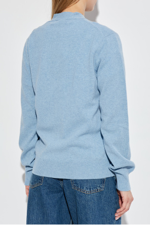 Comme des Garçons Play Cardigan with logo patch