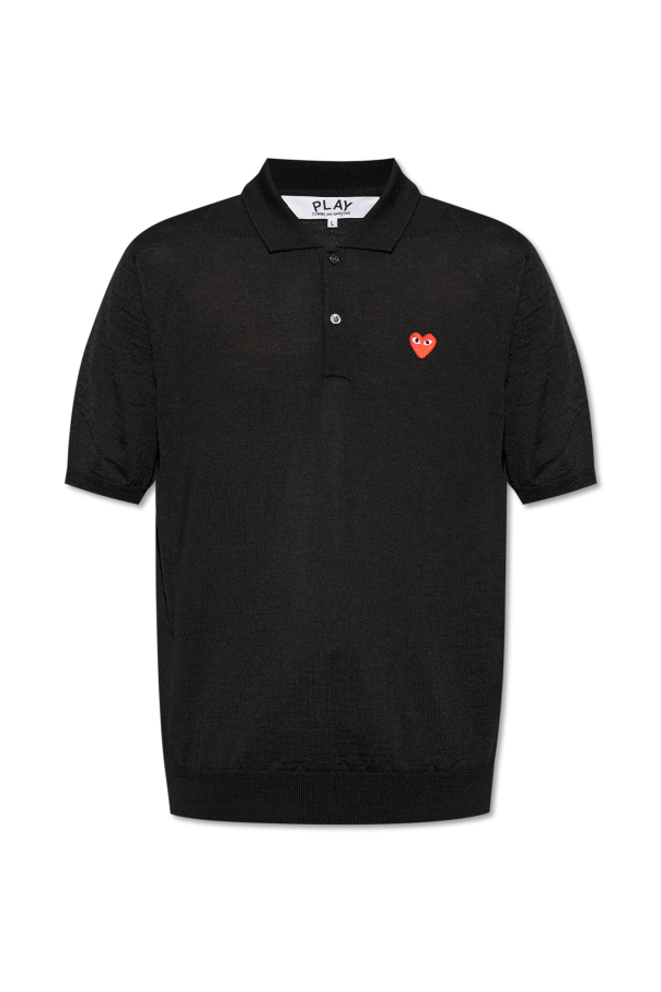 Comme des Garçons Play Wełniane polo